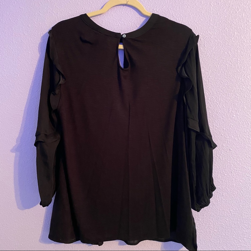 Araminta Ruffle Top by Dolan - Picture 3 of 11